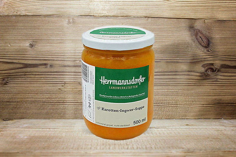 Bio Karotten-Ingwer Suppe_Herrmannsdorfer Landwerkstätten