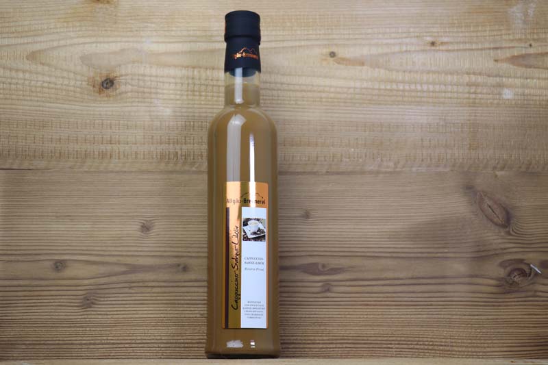 Allgäu-Brennerei, Cappuccino-Sahne-Likör, 0,5l , 17,00 % Vol.