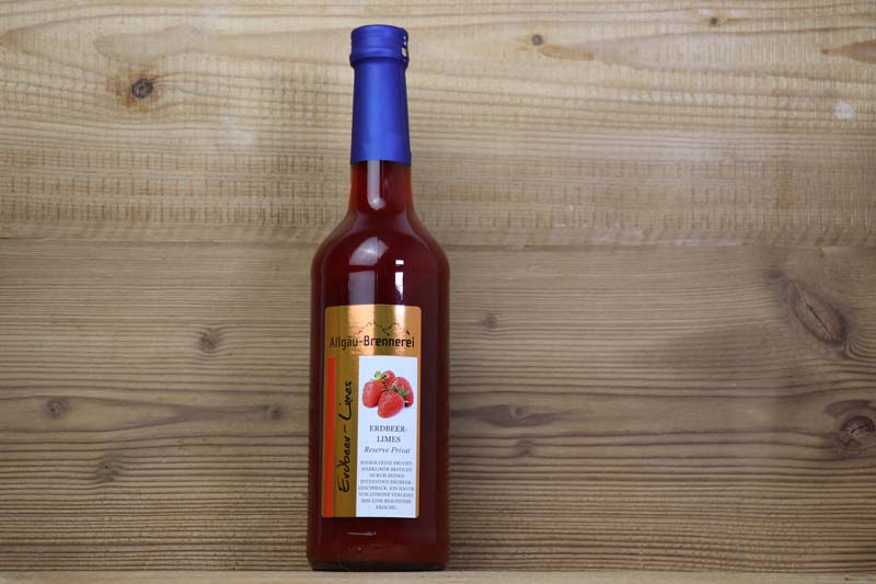 Erdbeer-Limes, 0,5l , 15,00 % Vol. regional - kaufen bei Regio-Delivery