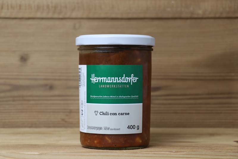 Herrmannsdorfer Landwerkstätten, Bio Chili con carne, 400g
