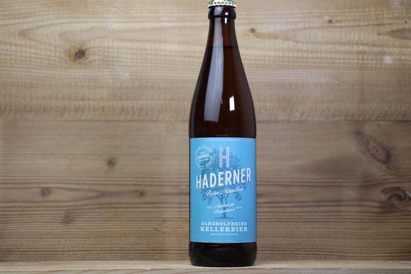 Haderner Bräu, Haderner Kellerbier Alkoholfrei Bio Flasche (EINZELN)