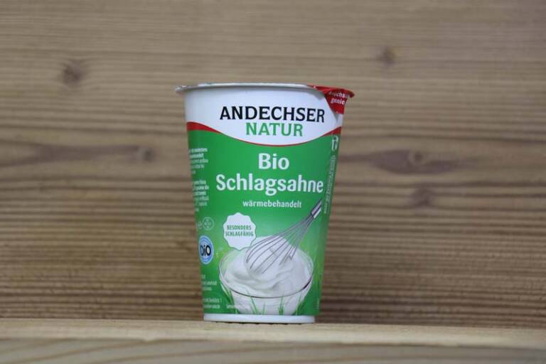 Andechser BioSchlagsahne, 200 g RegioDelivery