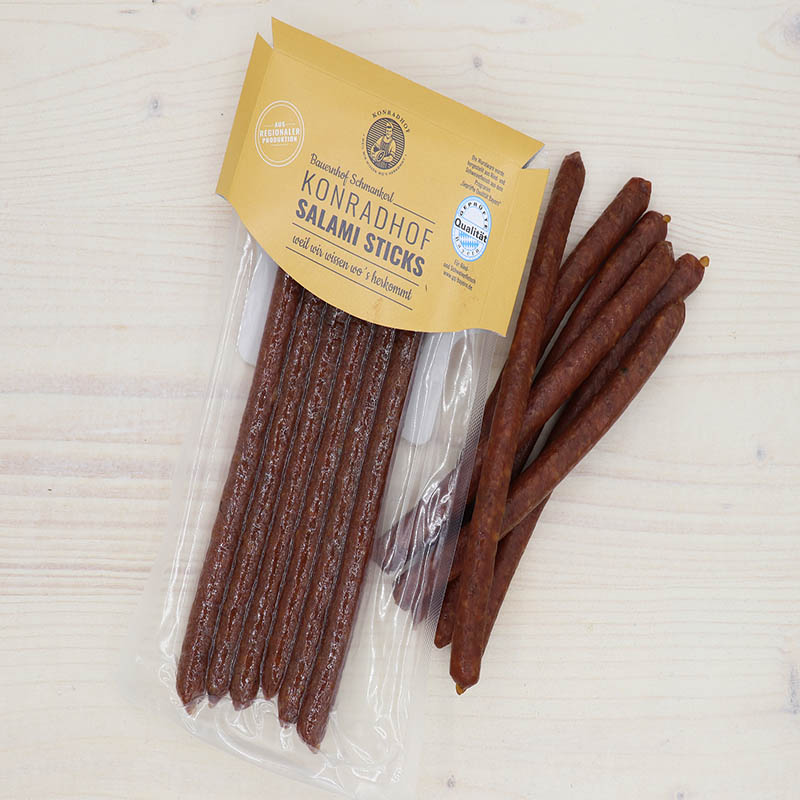 Salami Sticks / GQB Salami Sticks To Go, 100 g RegioDelivery