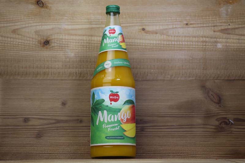 Wolfra-Mango, Natursaft, 1-Flasche 1x 1.0l