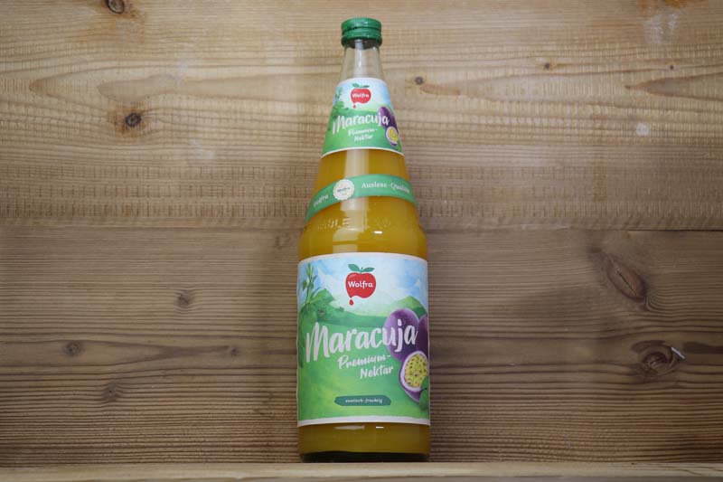 Wolfra Natursaft, Maracuja Nektar,1 Flasche x 1,0l