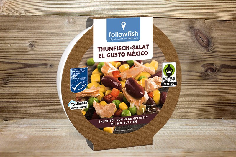 MSC Fair Trade Thunfisch-Salat el Gusto México, 160g_FollowFood
