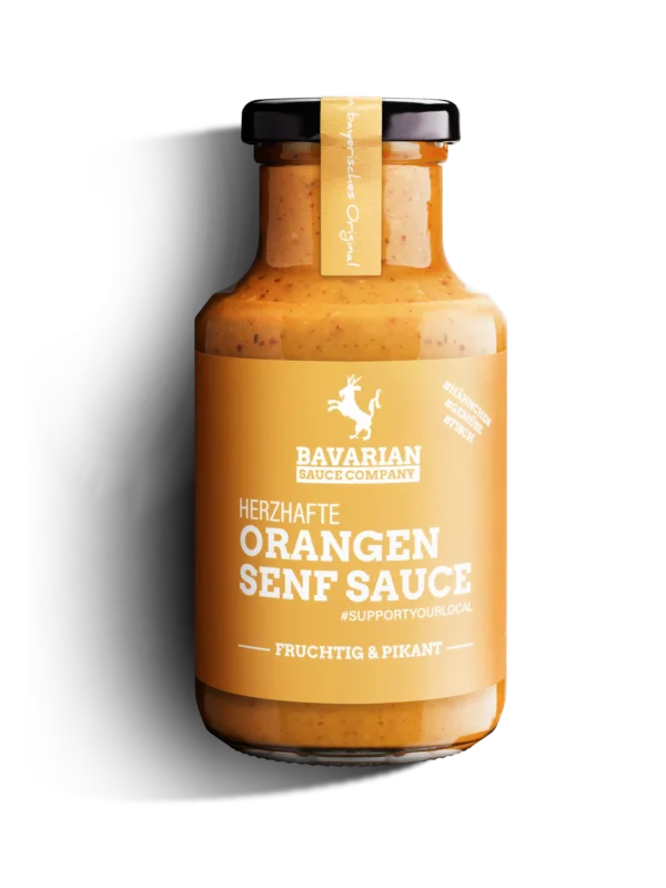 Original Orangen Senf Sauce regional - kaufen bei Regio-Delivery