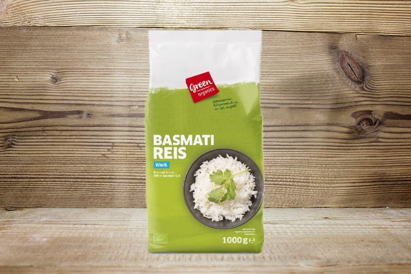 Basmati Reis green organics