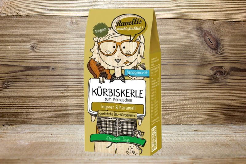 Bio Kürbiskerle Ingwer & Karamell