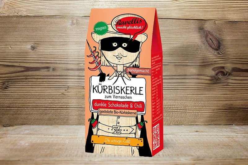 Geroestete-Bio-Kuerbiskerne-veredelt-mit-Chili-Dunkle-Schokolade
