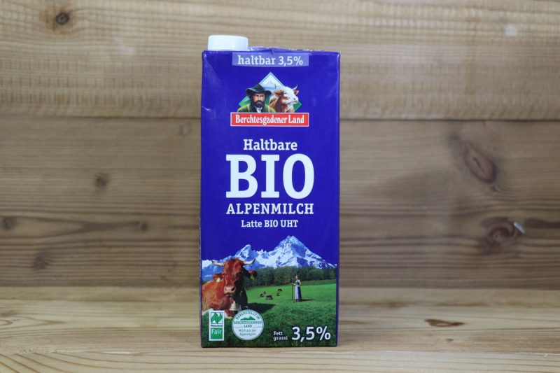 Haltbare Bio-Alpenmilch, 3,5%, 1l